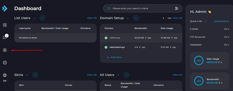 Tìm và chọn mục "Password"