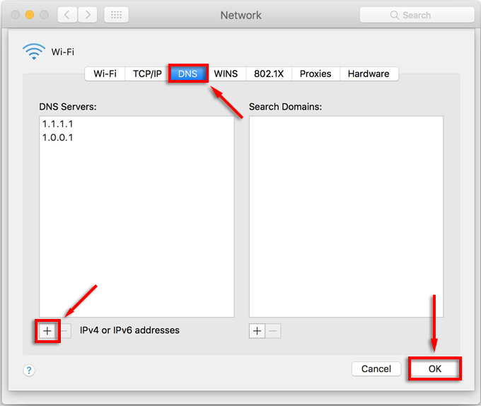 Bật DNS riêng tư trên MAC IOS