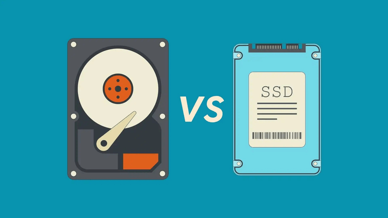 So sánh SSD và HDD