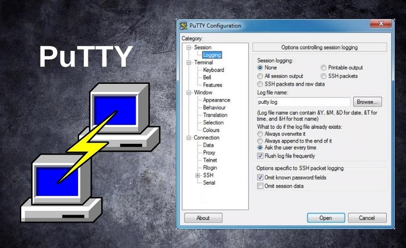 Phần mềm PuTTY