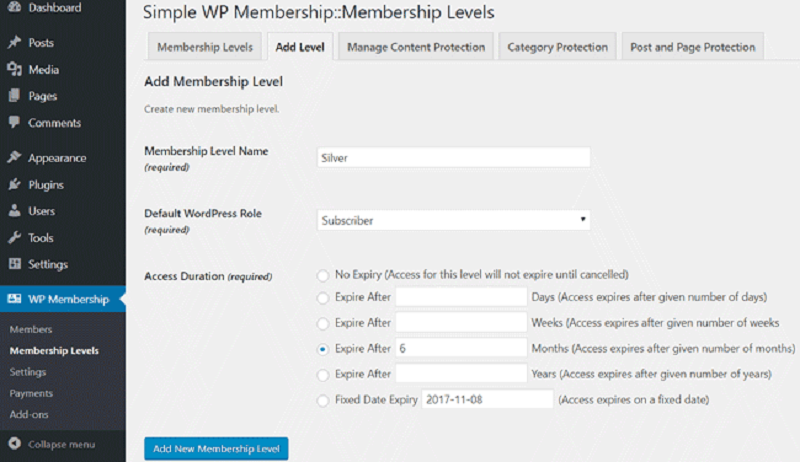 Simple Membership