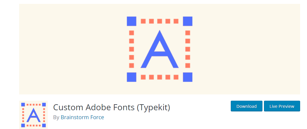 Custom Adobe Fonts