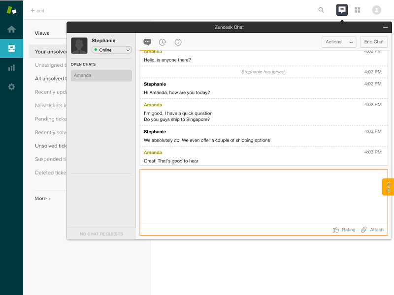 ZenDesk Chat