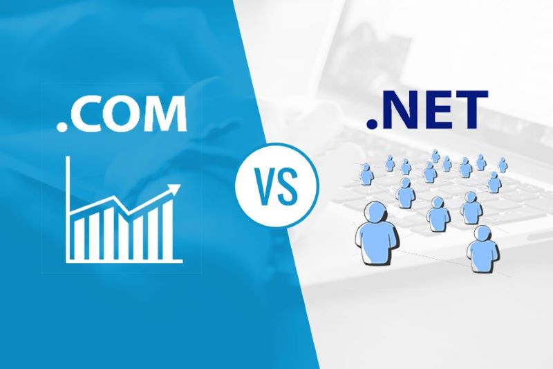 Sự khác biệt giữa tên miền .net và .com