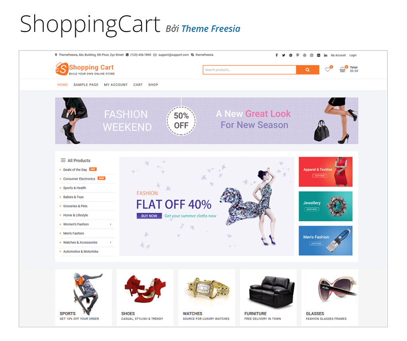 Theme ShoppingCart