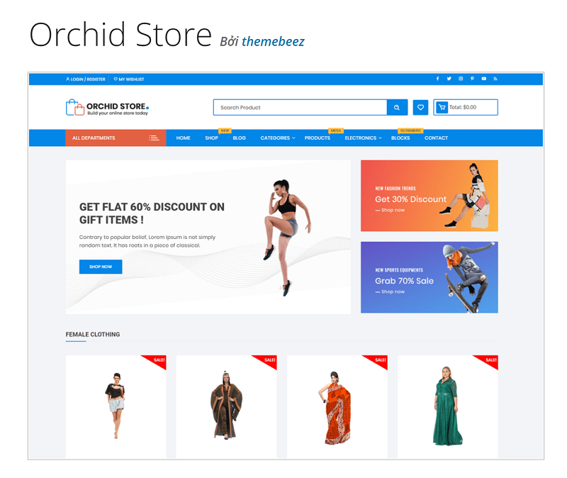 Theme Orchid Store