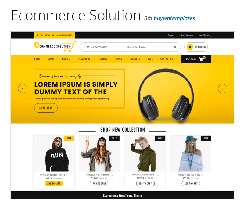 Theme Ecommerce Solution