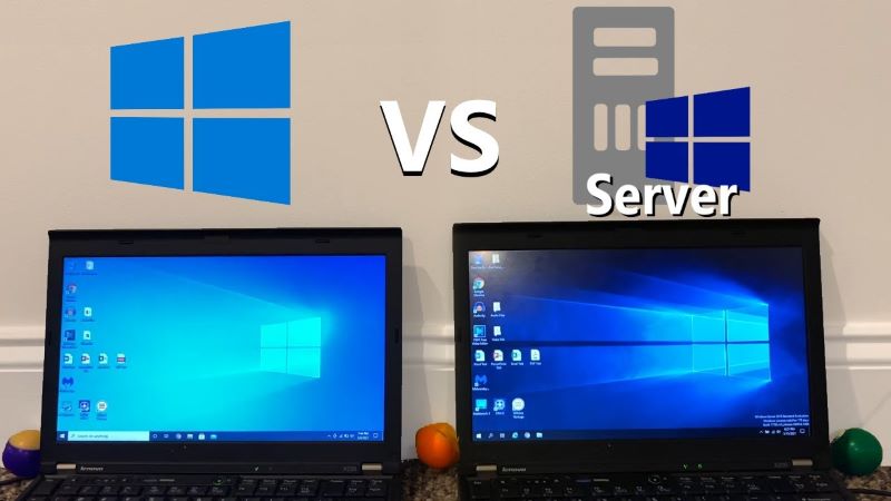 Sự khác nhau giữa Windows thường và Windows Server là gì?