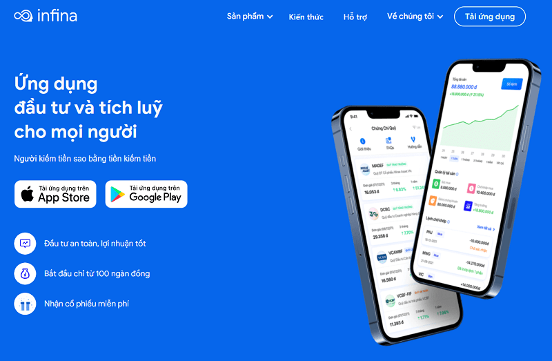  Infina – App đầu tư tài chính