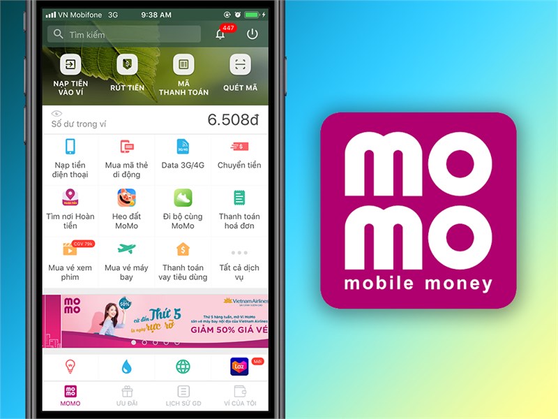  Momo – App kiếm tiền online trên điện thoại uy tín