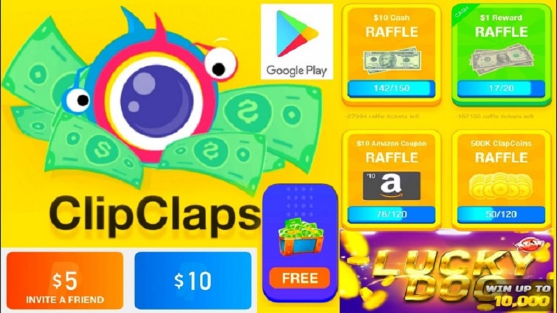  ClipClaps – Kiếm thêm thu nhập online từ App nước ngoài