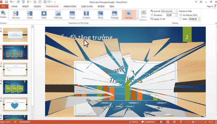 Sản xuất powerpoint, slide thuyết trình