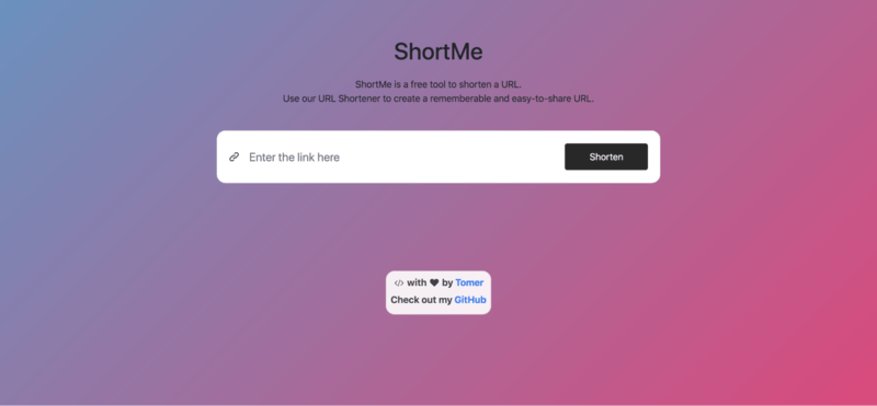 Git URL Shortener