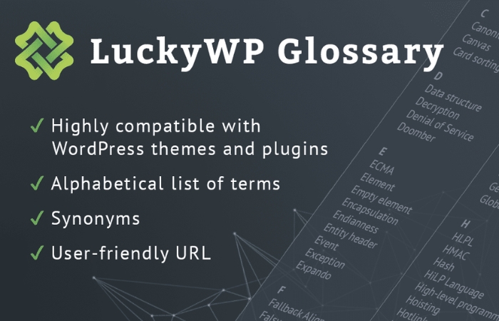 LuckyWP Table of Contents