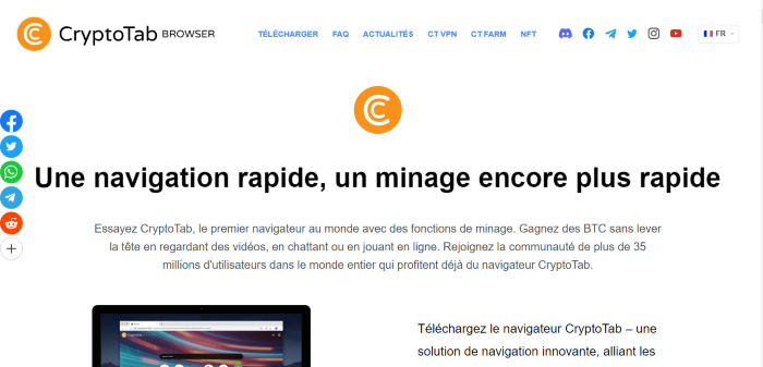 rypto Browser là một trình duyệt có cách vận hàng tương tự như Google Chrome