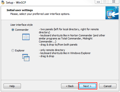 Cách cài đặt Winscp