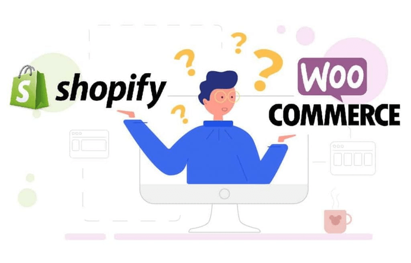 Sự khác biệt giữa Shopify với WooCommerce