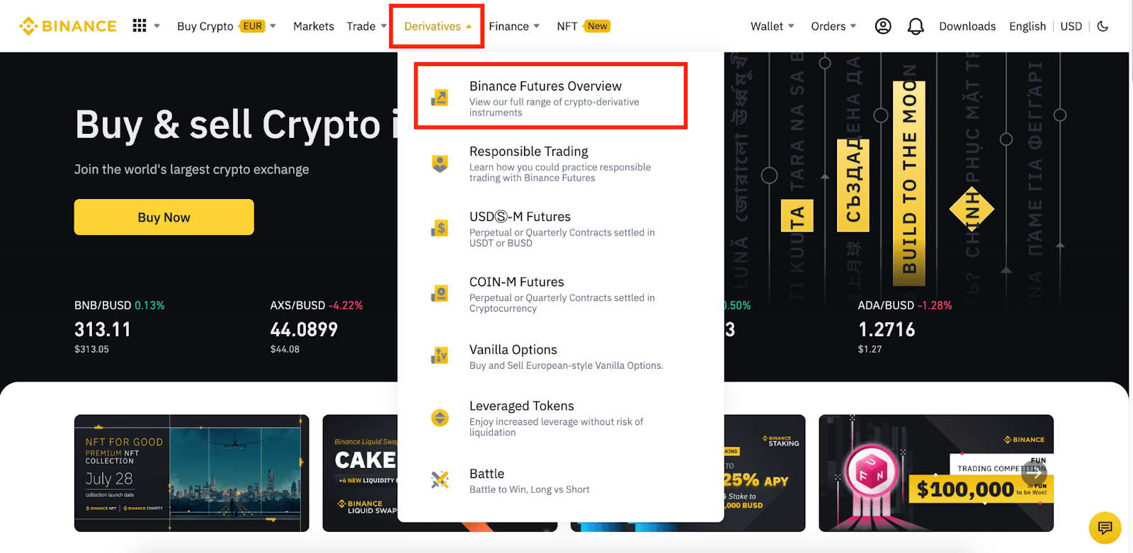 Binance Futures là gì?